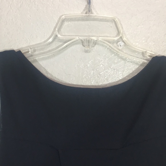 NYGARD Jersey Knit Chiffon Overlay with Crisscross Back Yoke and Side Vents - Picture 4 of 15